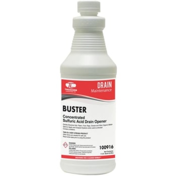 Image for Theochem Laboratories Buster Liquid Drain Opener, Quart, Case Of 12 from HD Supply