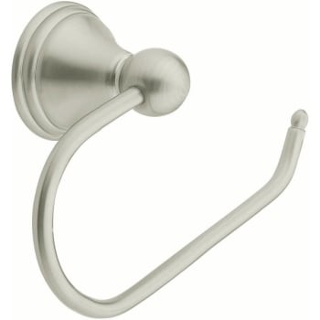 Image for Creative Specialties Preston Single Post Toilet Paper Holder In Brushed Nickel from HD Supply