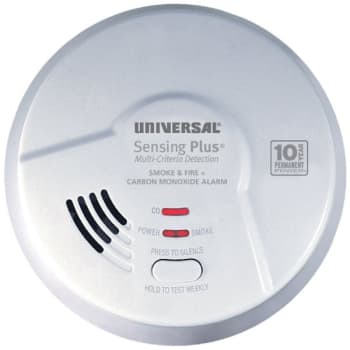 Image for Usi Electric 3-In-1 Smoke, Multi-Criteria Detection, Battery Operated from HD Supply