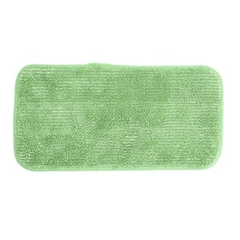Image for Microworks Microworks® Flat Microfiber Pad, 11 Inches, Green, Package Of 12 from HD Supply