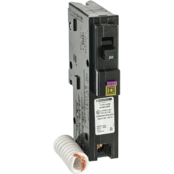 Image for Square D 20 Amp Single-Pole Dual Function, Cafci And Gfci Circuit Breaker from HD Supply