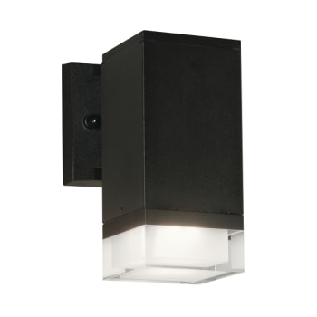 AFX Edmond 8" 12 Watt 1-Light LED Outdoor Wall Sconce Black