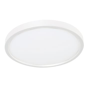 Image for AFX 12W Edge LED Round 6" Ceiling Flush Mount White Adjustable CCT 900 lm from HD Supply