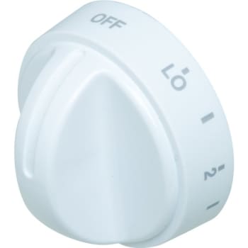 Image for Exact Replacement Parts Premier Electric Burner Knob White from HD Supply