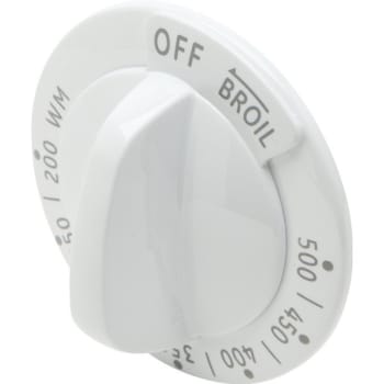 GE® Range Thermostat Knob White