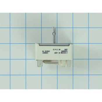 Image for General Electric Replacement Burner Control Switch For Cooktop, Part #wb23k10004 from HD Supply