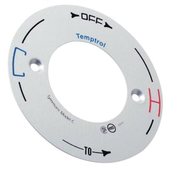 Image for Symmons Temptrol 5.75 Inch X 0.63 Inch Model C Dial Plate from HD Supply