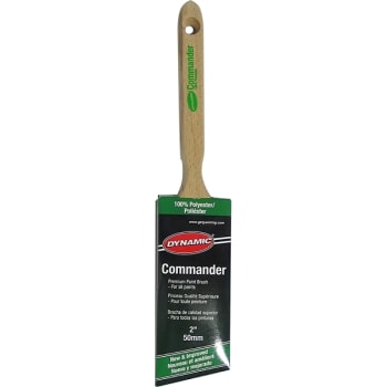 Image for Dynamic 88005 2" 50mm Commander Angled Sash Polyester Brush from HD Supply
