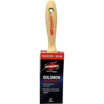 Image for Dynamic 99015 2" 50mm Solomon Flat Beavertail Nylon Polyester Brush from HD Supply