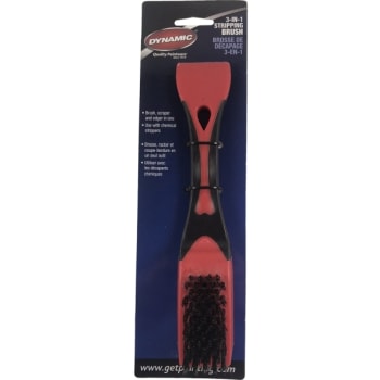 Image for Dynamic Dyn3410108 Soft Grip 3-In-1 Stripping Brush, Carded from HD Supply