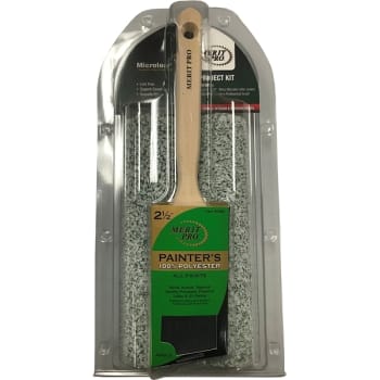 Image for Merit Pro 73350 Painters Brush & Roller Combo from HD Supply