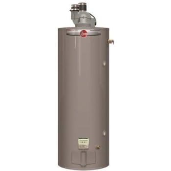 Image for Rheem 75 Gallon 75k Btu Direct Vent Natural Gas Water Heater, Side Tp Relief from HD Supply