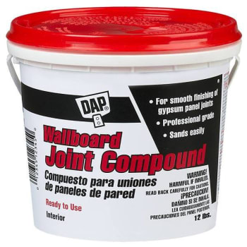 Image for Dap Wallboard Joint Compound-Ready To Use, 12 Lb. from HD Supply