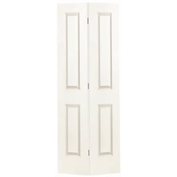 Image for Masonite 24" X 80" Smooth 2-Panel Painted White Hollow Core Wood Bi-Fold Door from HD Supply