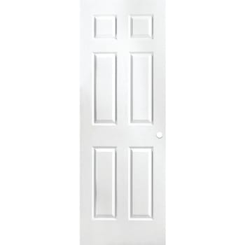 Image for Masonite 28" X 80" 6-Panel Hollow Core Composite Interior Door Slab With Bore from HD Supply