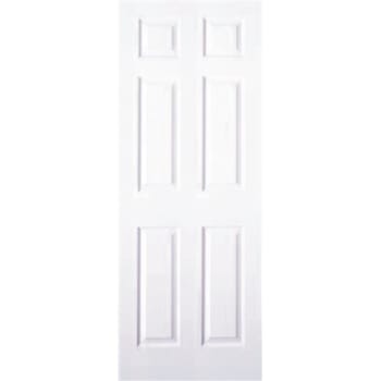 Image for Masonite 34" X 80" Textured 6-Panel Primed Hollow Core Composite Interior Door from HD Supply