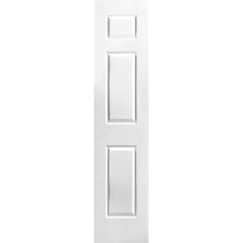 Image for Masonite 18" X 80" 3-Panel Primed White Hollow Core Composite Interior Door Slab from HD Supply