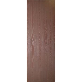 Masonite 32" X 80" Walnut Flush Dark Wood Hollow Core Wood Interior Door Slab