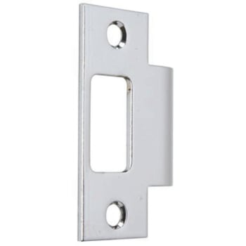 Image for Kwikset 2-3/4 In. X 1-1/8 In. Metal Satin Chrome Jamb Strike from HD Supply