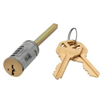 Image for Kwikset Gold Deadbolt Cylinder Replacement With Smartkey Security from HD Supply