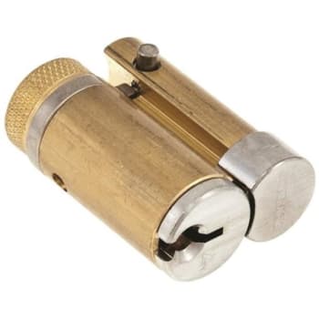 Image for Schlage Conventional Removable Core Cylinder C Keyway In Satin Chrome from HD Supply