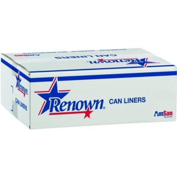 Image for Renown 15 Gal 6 Mic 24 X 33 Inch Natural Institutional Trash Liner, Case Of 1000 from HD Supply