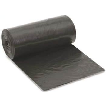 Renown 56 Gallon 1.5 Mil 46 X 50 Inch Black Can Liner, Case Of 100