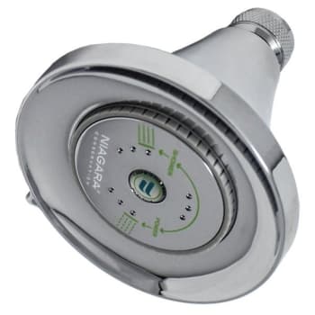 Image for Niagara Earth Luxe 3 Sprays 1.25 GPM Fixed Mount Showerhead in Chrome from HD Supply