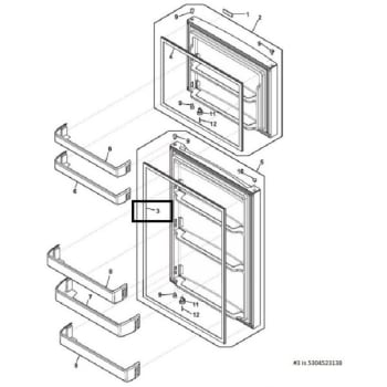 Image for Frigidaire® Refrigerator Door Gasket from HD Supply