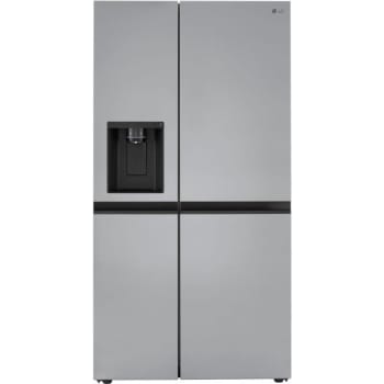 LG 27-Cu. Ft. Side-by-Side Refrigerator With Smooth Touch Ice Dispenser, Stainless Steel