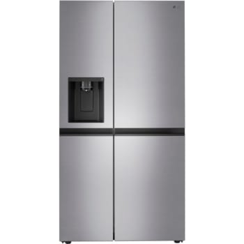 Image for Lg 27-Cu. Ft. Side-By-Side Refrigerator With Smooth Touch Ice Dispenser, Platinum Silver from HD Supply