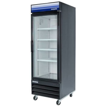 Image for Norpole 1 Swing Glass Door Merchandiser Refrigerator 28" In Black from HD Supply