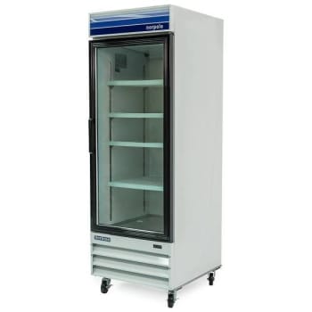 Image for Norpole 1 Swing Glass Door Merchandiser Refrigerator 28" In White from HD Supply