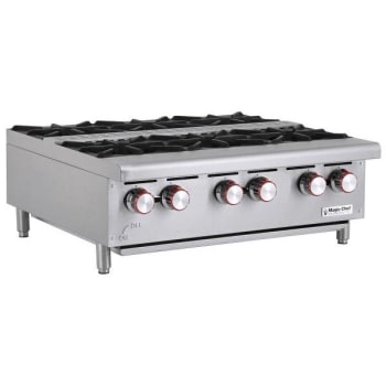 Image for Magic Chef 36" Hot Plate, 6-Burner from HD Supply