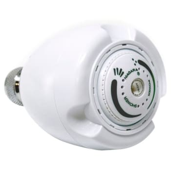 Image for Niagara Earth Spa 3-Spray 1.75 GPM Fixed Showerhead In White Case Of 50 from HD Supply