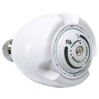 Image for Niagara Earth Spa 3-Spray 2.0 GPM Fixed Showerhead In White Case Of 50 from HD Supply