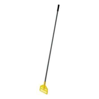 Rubbermaid Commercial Invader 60 In Fiberglass Gray Side Gate Wet Mop Handle (12-Pack)