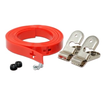 Image for Crest Healthcare Cleangrip™ Anti-Ligature 6' Tether With Two Security Clips Red from HD Supply