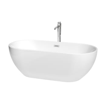 Image for Wyndham Collection Brooklyn 67" Bathtub Polished Chrome Tub Filler And Trim from HD Supply