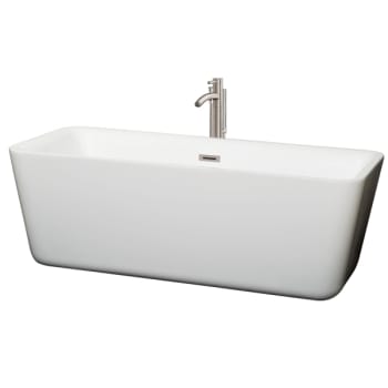 Image for Wyndham Collection Emily 69" Bathtub Brushed Nickel Tub Filler And Trim Kit from HD Supply