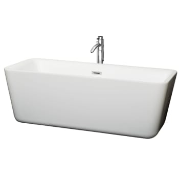 Image for Wyndham Collection Emily 69" Bathtub Polished Chrome Tub Filler And Trim Kit from HD Supply