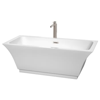 Image for Wyndham Collection Galina 67" Bathtub Brushed Nickel Tub Filler And Trim Kit from HD Supply