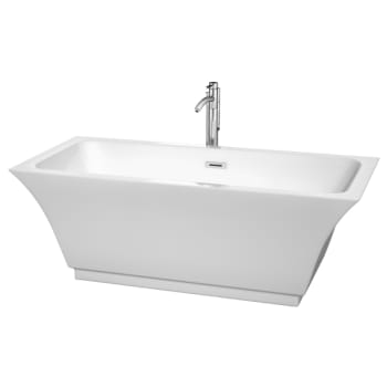 Image for Wyndham Collection Galina 67" Bathtub Polished Chrome Tub Filler And Trim Kit from HD Supply