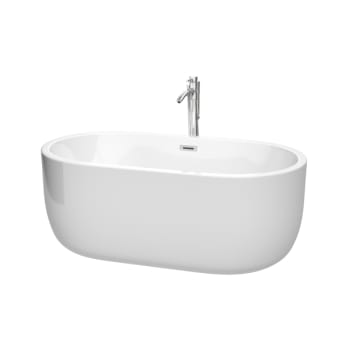 Image for Wyndham Collection Juliette 60" Bathtub Polished Chrome Tub Filler And Trim Kit from HD Supply
