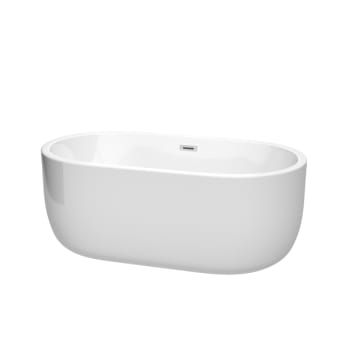 Image for Wyndham Collection Juliette 60" Bathtub Polished Chrome Drain And Overflow Trim from HD Supply