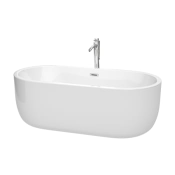 Image for Wyndham Collection Juliette 67" Bathtub Polished Chrome Tub Filler And Trim Kit from HD Supply