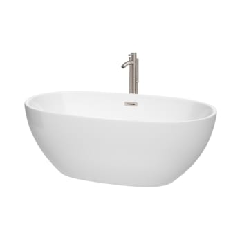 Image for Wyndham Collection Juno 63" Bathtub Brushed Nickel Tub Filler And Trim from HD Supply
