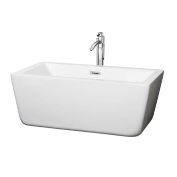 Image for Wyndham Collection Laura 59" Bathtub Polished Chrome Tub Filler And Trim Kit from HD Supply
