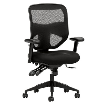 Hon Vl532 Black Fabric High-Back Chair