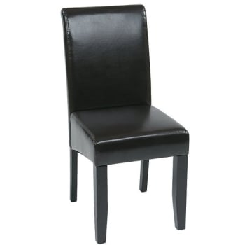 Image for Inspired By Bassett Emilia Espresso Desk Chair from HD Supply